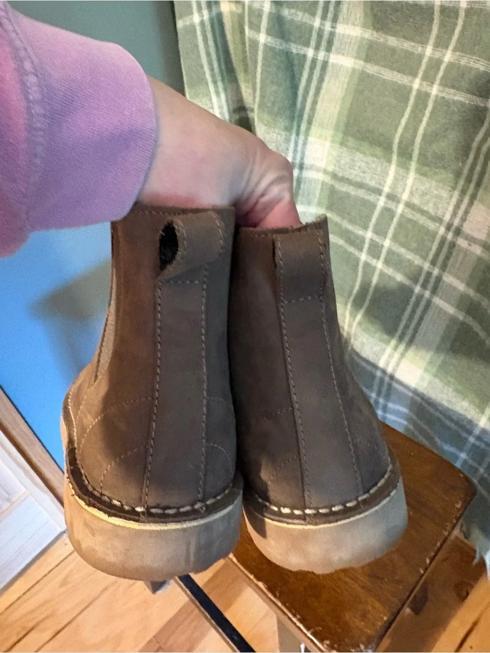 L.L. Bean Stonington Brown Chelsea-Style Leather Ankle Boots